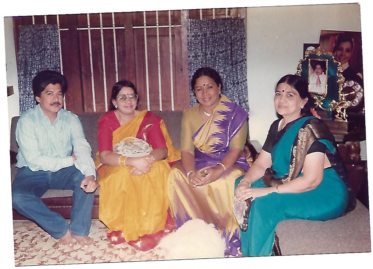 with Manorama Aachi